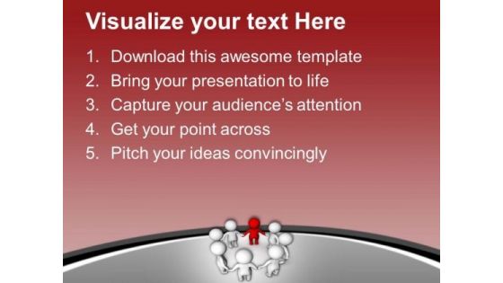 Circle Of Friends Is Good PowerPoint Templates Ppt Backgrounds For Slides 0613