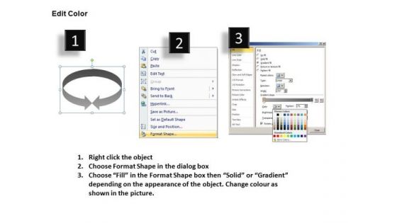 Circular Arrors PowerPoint Clipart And Ppt Graphics