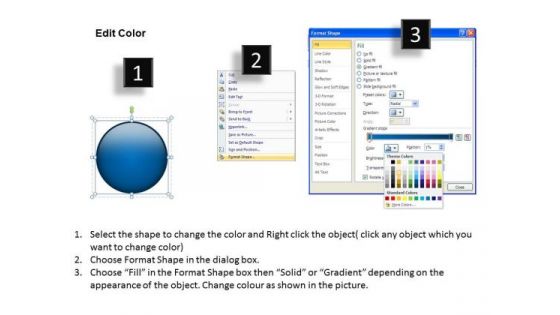 Circular Arrow Process 5 Issues Support Flow Chart PowerPoint Slides