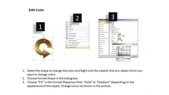 Circular Arrows 1 PowerPoint Slides And Ppt Diagram Templates
