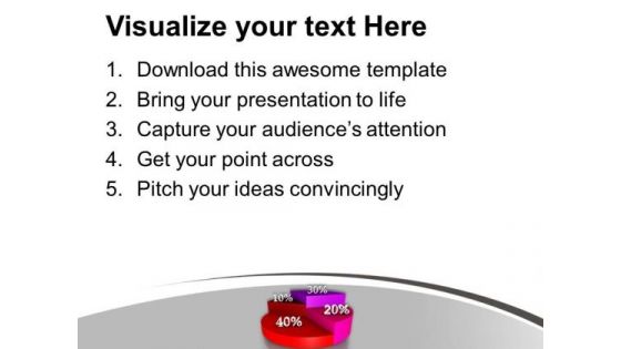Circular Chart Represents Statistical Diagram PowerPoint Templates Ppt Backgrounds For Slides 0313