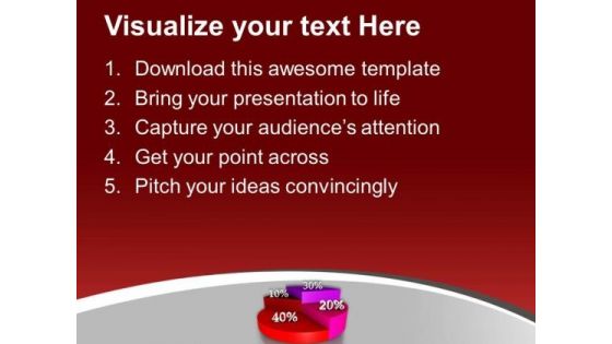 Circular Chart Represents Statistical Diagram PowerPoint Templates Ppt Backgrounds For Slides 0313