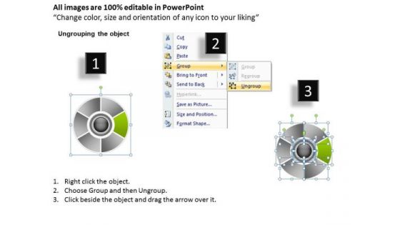 Circular Looped Process 6 Stages Business Plan Example PowerPoint Slides