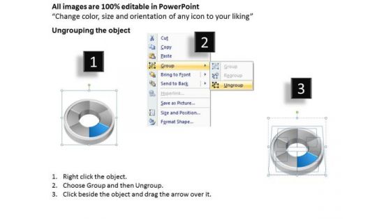 Circular Network Diagram 6 Stages Business Plan Professional PowerPoint Templates