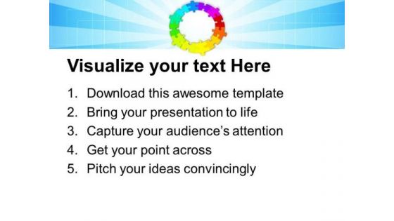Circular Process For Business Theme PowerPoint Templates Ppt Backgrounds For Slides 0513