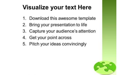 Circular Puzzle Success PowerPoint Templates And PowerPoint Themes 0712