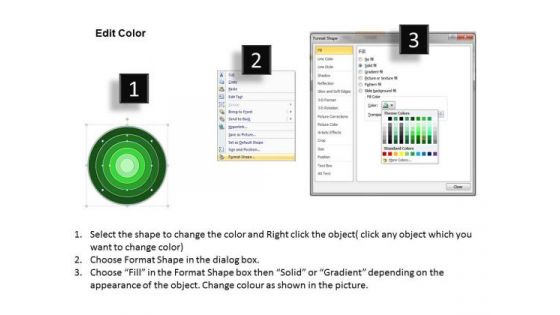Circular Ring To Show Progression 6 Stages Business Continuity Plan PowerPoint Slides