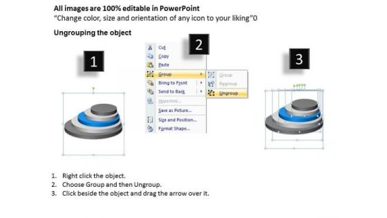 Circular Stack 5 Stages Business Process Ppt Plan Templates PowerPoint Slides