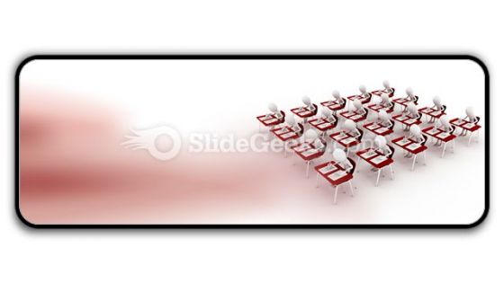 Classroom Exam Test PowerPoint Icon R
