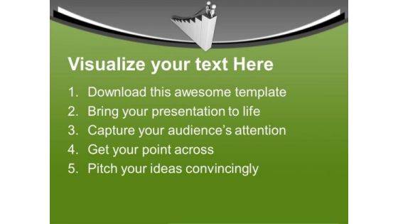 Climb On The Success Bar PowerPoint Templates Ppt Backgrounds For Slides 0613