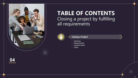 Closing A Project By Fulfilling All Requirements PM CD V