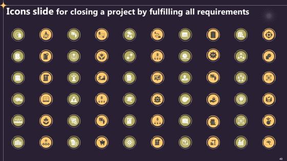 Closing A Project By Fulfilling All Requirements PM CD V
