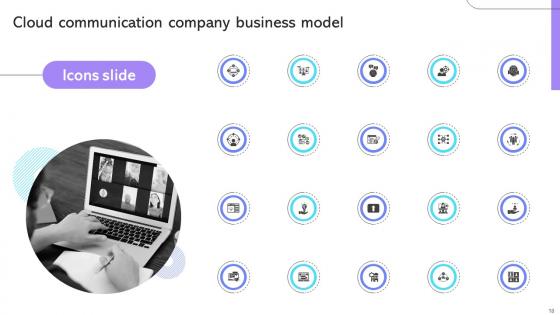 Cloud Communication Company Business Model Ppt Template Bundles BMC V