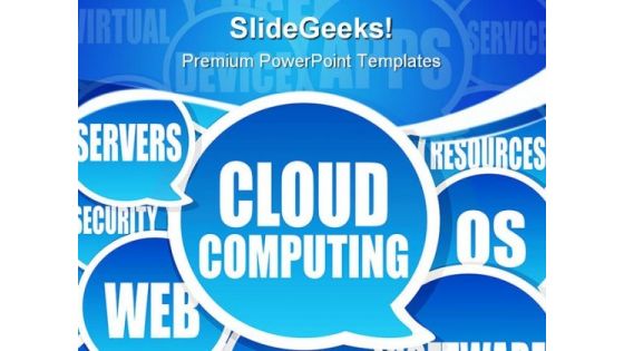 Cloud Computing Background PowerPoint Templates And PowerPoint Backgrounds 0411
