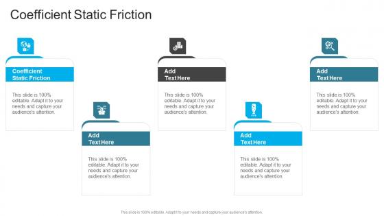 Coefficient Static Friction In Powerpoint And Google Slides Cpb