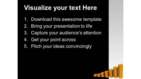 Coins Growth Finance PowerPoint Templates And PowerPoint Themes 1012