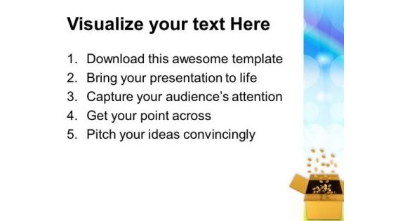 Coins Investment Finance PowerPoint Templates And PowerPoint Themes 0812