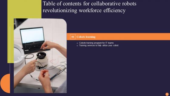 Collaborative Robots Revolutionizing Workforce Efficiency Ppt Powerpoint Presentation Complete Deck