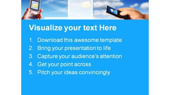 Collage Communication Internet PowerPoint Templates And PowerPoint Backgrounds 0711