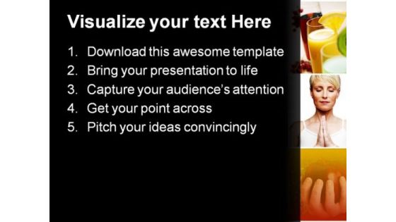 Collage Health PowerPoint Themes And PowerPoint Slides 0411