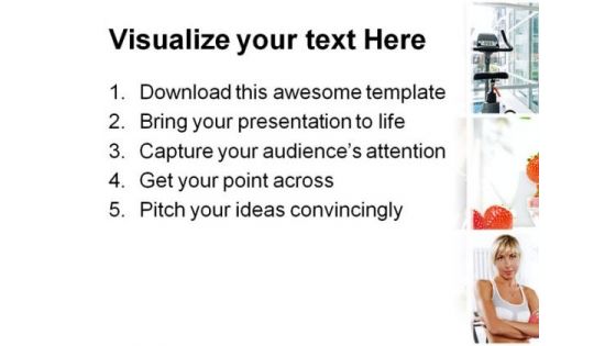 Collage Health PowerPoint Themes And PowerPoint Slides 0511