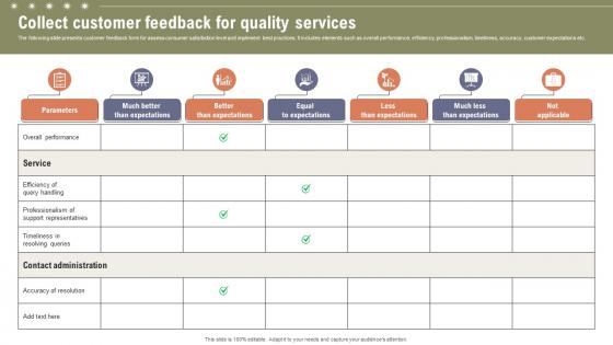 Collect Customer Feedback For Quality Boosting Customer Retention Rate With Live Chat