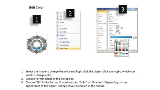 Collection Of Interrelated Tasks 6 Stages Best Business Plan PowerPoint Templates