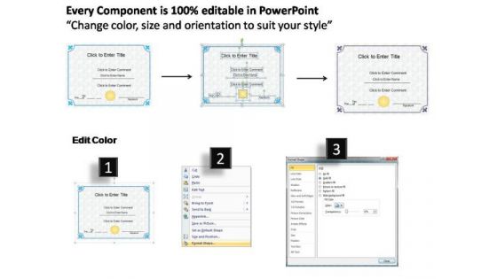 College Success Certificate PowerPoint Templates