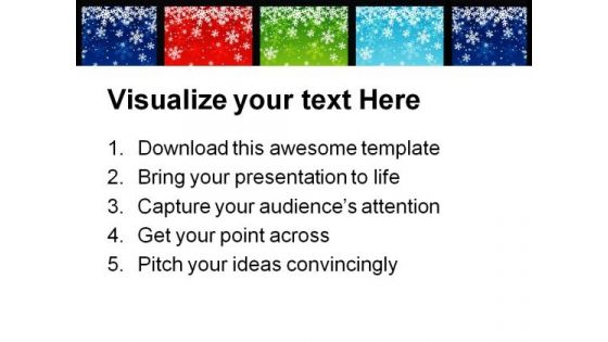 Color Christmas Background PowerPoint Templates And PowerPoint Backgrounds 0611