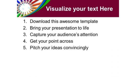 Color Pencils Art PowerPoint Templates And PowerPoint Themes 0812
