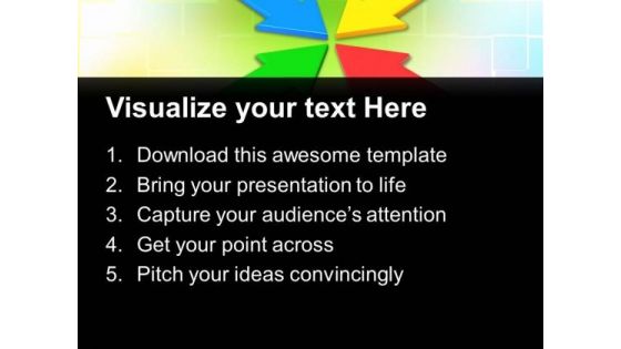 Colored Arrows Abstract PowerPoint Templates And PowerPoint Themes 0412