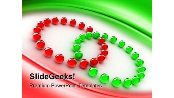 Colored Balls Conflict Round Shapes PowerPoint Templates And PowerPoint Backgrounds 0311