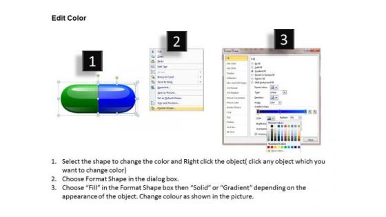 Colored Capsules PowerPoint Templates Medication Ppt Slides