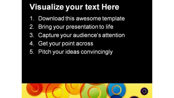 Colored Circles Shapes PowerPoint Templates And PowerPoint Backgrounds 0411