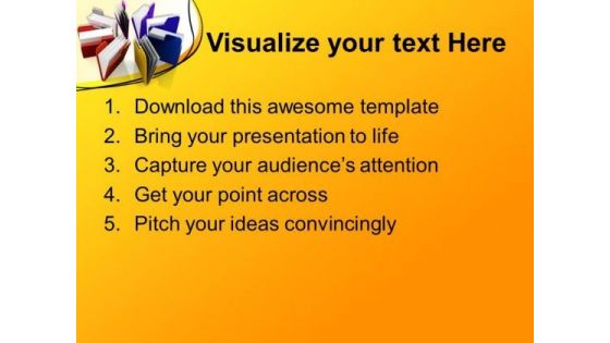 Colorful Folders Business PowerPoint Templates And PowerPoint Themes 0812