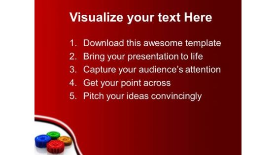 Colorful Gears Industrial PowerPoint Templates And PowerPoint Themes 0512
