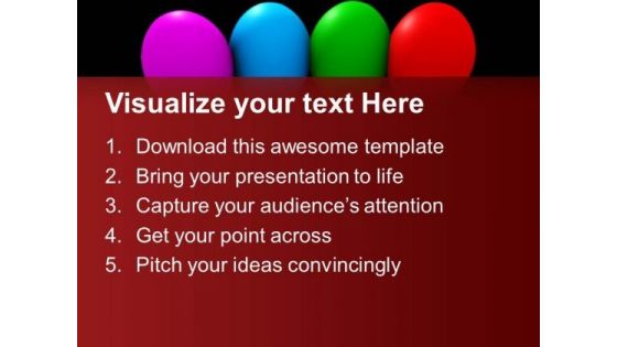 Colorful Party Balloons Events PowerPoint Templates Ppt Backgrounds For Slides 1112