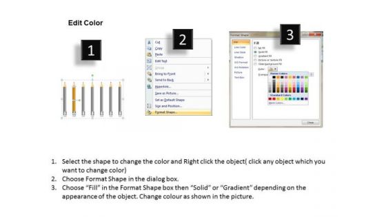 Colorful Pencils Vertical Layout Business Planning Ppt Download Plans PowerPoint Slides