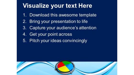 Colorful Pie Chart Business Strategy PowerPoint Templates Ppt Backgrounds For Slides 0113