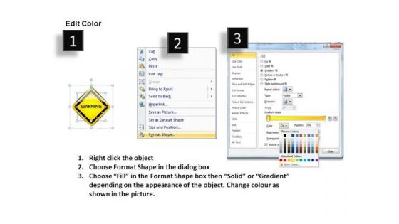 Combustible Warning Signs PowerPoint Slides And Ppt Diagram Templates