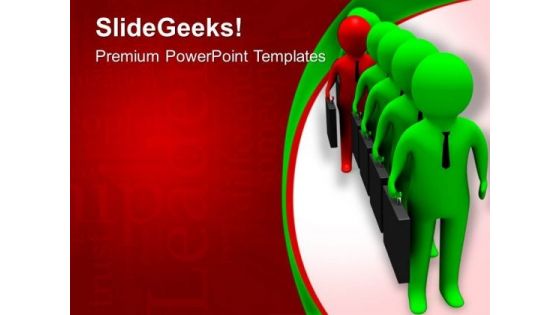 Come Forward In Business Race PowerPoint Templates Ppt Backgrounds For Slides 0713