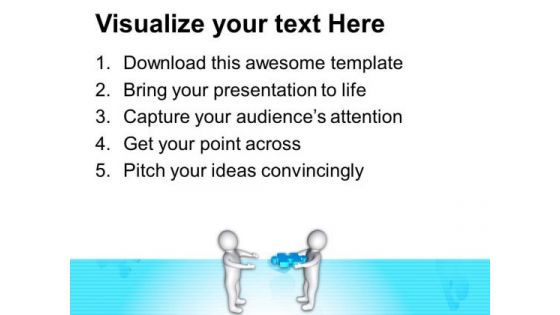 Come Forward To Work As Team PowerPoint Templates Ppt Backgrounds For Slides 0713