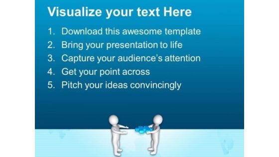 Come Forward To Work As Team PowerPoint Templates Ppt Backgrounds For Slides 0713