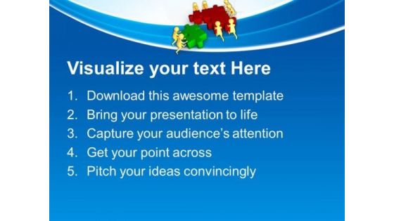 Come With Correct Solution PowerPoint Templates Ppt Backgrounds For Slides 0713