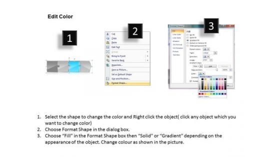 Commercial Layout Of 4 Stages Flow Chart PowerPoint Slides