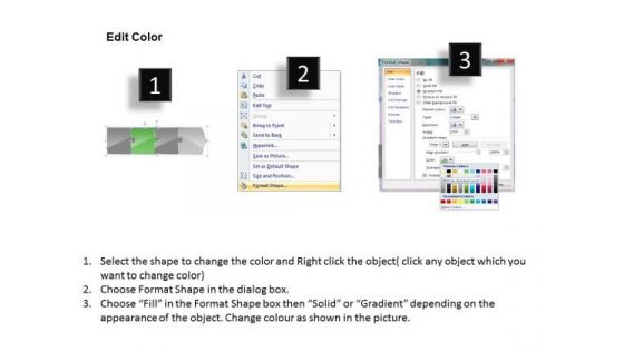 Commercial Layout Of 4 Stages Flowchart Creator PowerPoint Templates