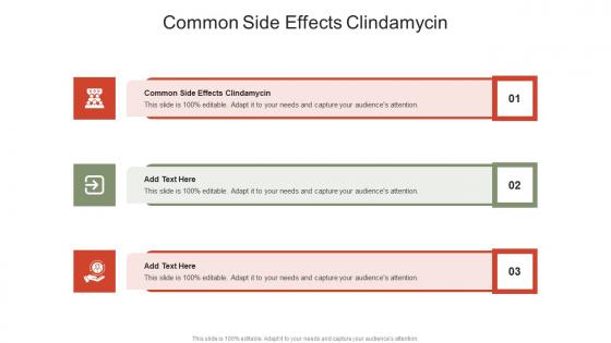 Common Side Effects Clindamycin In Powerpoint And Google Slides Cpb Common Side Effects Clindamycin In Powerpoint And Google Slides Cpb