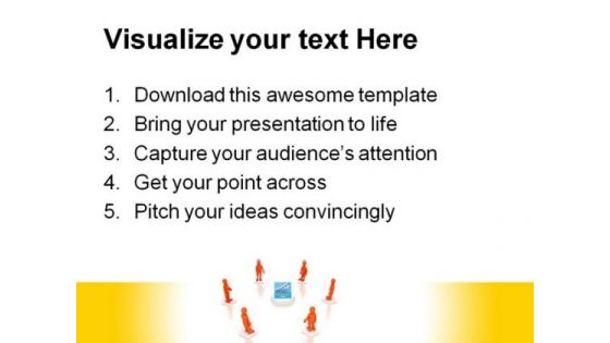 Communication Concept01 Computer PowerPoint Themes And PowerPoint Slides 0411