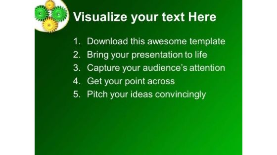 Communication Gearwheels PowerPoint Templates And PowerPoint Themes 0512