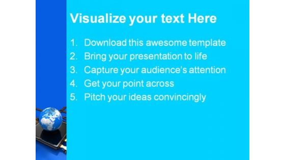 Communication Technology Global PowerPoint Themes And PowerPoint Slides 0411
